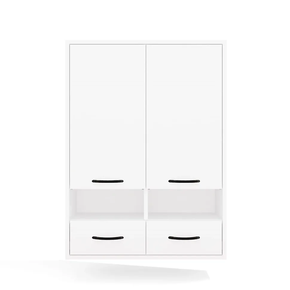 Meuble de salle de bain, blanc, 66 x 67 x 30 cm