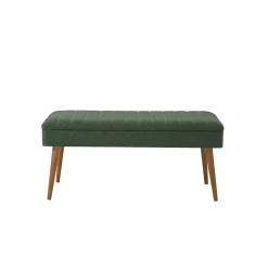 Meuble d'entrée Dgallett, Crochet d'entrée, Console de rangement multifonction, 50x38h135 cm, Chêne et Vert