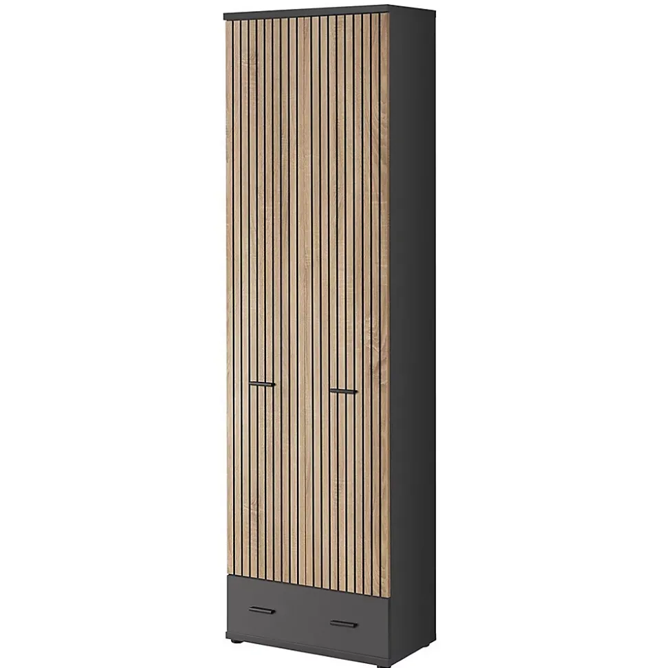Meuble dentrée POLO Armoire, meuble à chaussures, commode, miroir, penderie