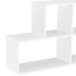 Meuble Mural Bryne 100 x 20 x 53 cm Blanc Mat en.casa
