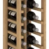 Meuble Range Bouteille de vin Série Godello en Pin Clair 20 bouteilles