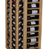 Meuble Range Bouteille de vin Série Godello en Chêne massif coin 40 bouteilles