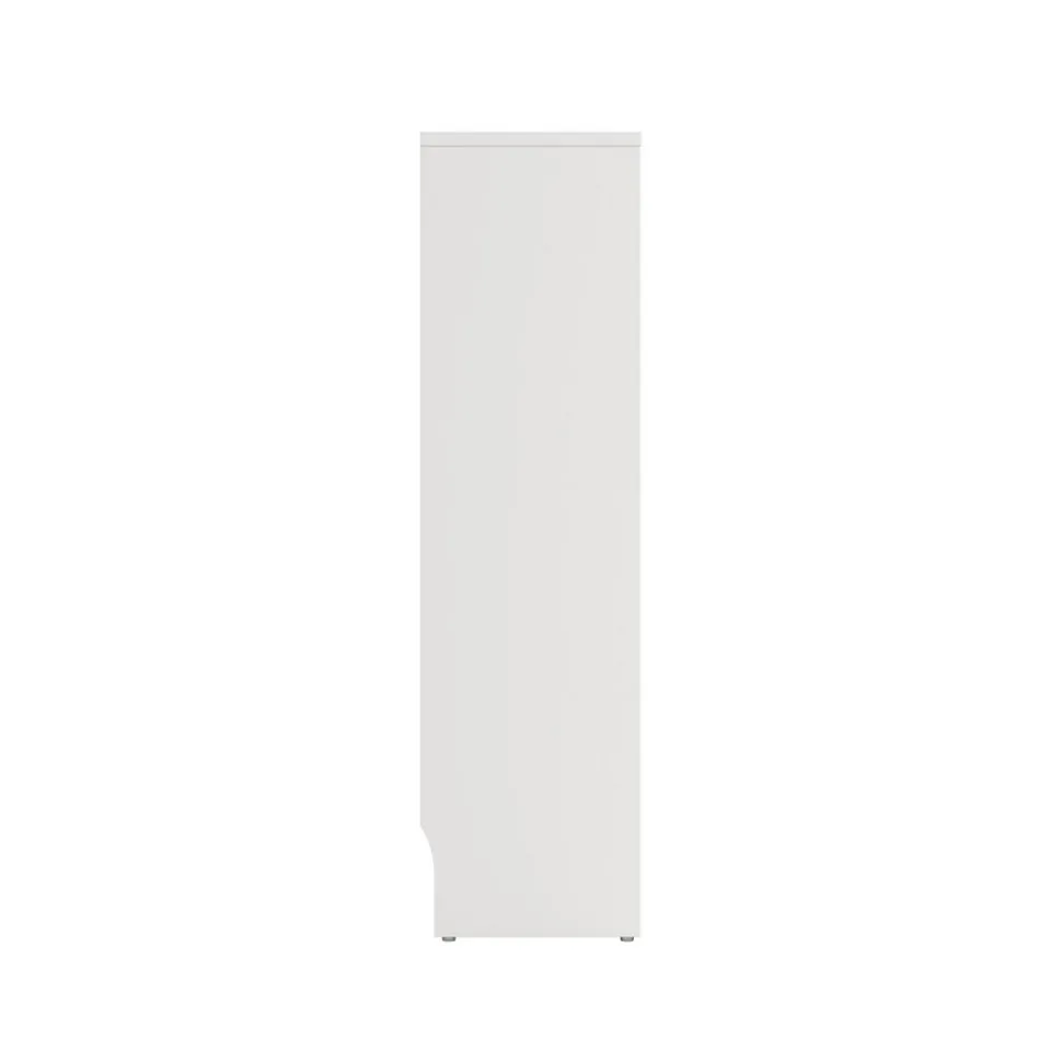 Meuble rangement chaussures 2 niveaux blanc l.50,2 x H.87,1 x P.23,8 cm Tvilum Vibe
