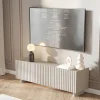 Meuble TV 144 cm 3 portes grege FIORRA