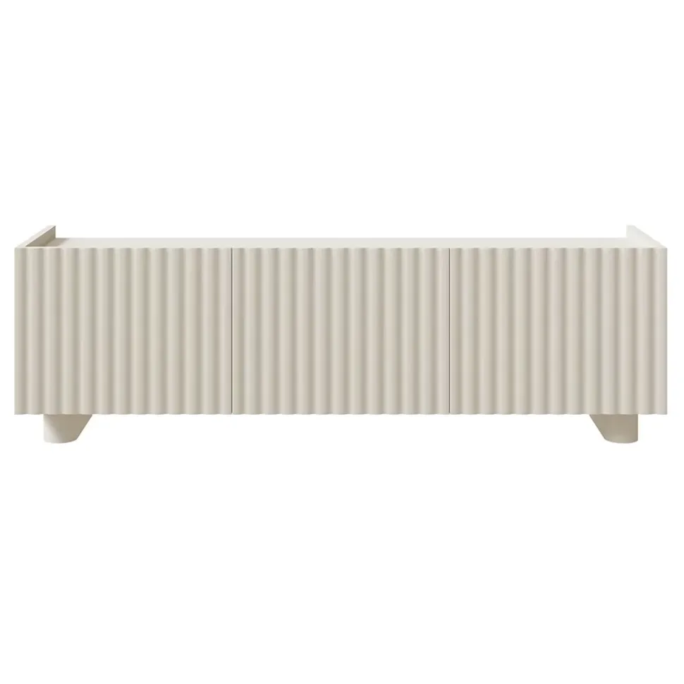 Meuble TV 144 cm 3 portes grege FIORRA