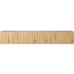 Meuble TV 175 cm chêne artisanal Telire