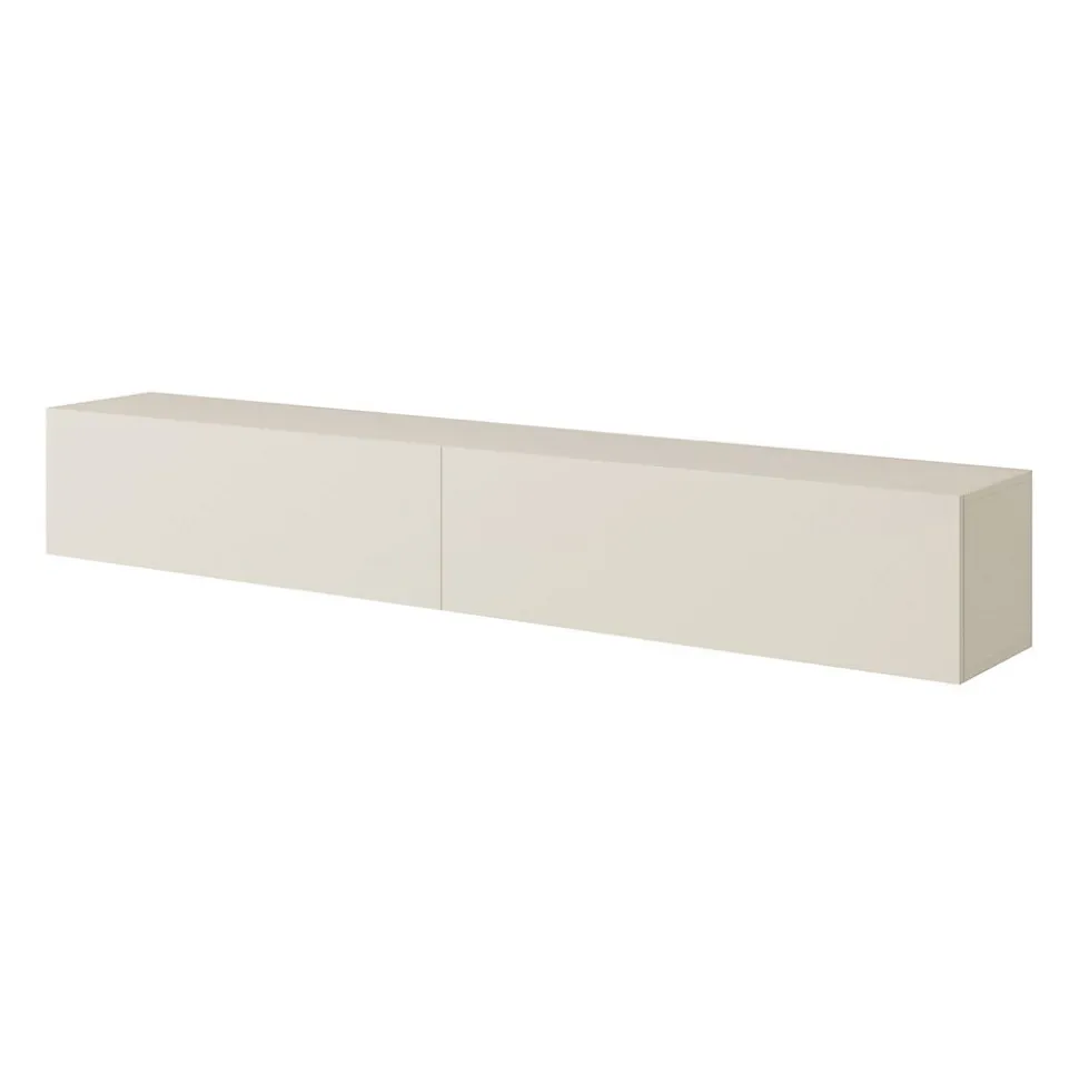 Meuble TV 200 cm taupe (gris-beige) BISIRA