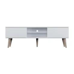 Meuble TV 160 cm Toronto - Blanc