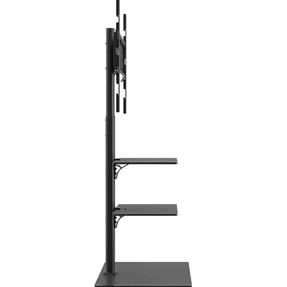Meuble TV d angle 3 niveaux pour 32 65 pouces noir