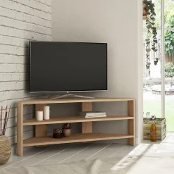 Meuble TV d'angle design scandinave Thales