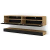 Meuble TV Duo 160 Cm Suspendu Artisan/ Noir Sideboeard