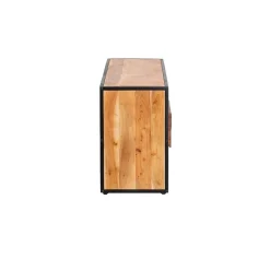 Meuble TV en bois d'acacia Ernest