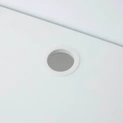 Meuble TV suspendu 160 cm moderne blanc Oviala