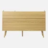 Meuble vinyle vintage décor bois. Dune. L 130 x P 50 x H 80 cm
