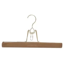 M-HOME Cintre Pince jupe en Bois Luxor - 32cm