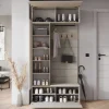 Minio go for it, Armoire TOKAT couleur beige cachemire / panneaux beiges
