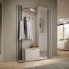 Minio go for it, Ensemble vestiaire NEL, avec miroir, 131 cm, cachemire