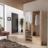 Minio go for it, Ensemble vestiaire MILO 100 cm, Chêne Artisan