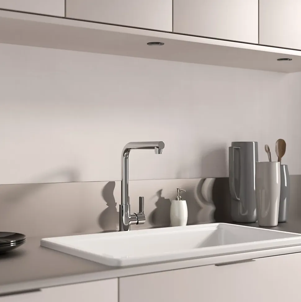 Mitigeur de cuisine chrome Kramer Groupe Nook