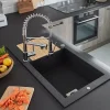 Mitigeur de cuisine chromé avec douchette Cooke & Lewis Bilbrough