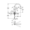 Mitigeur de cuisine Grohe Start Edge