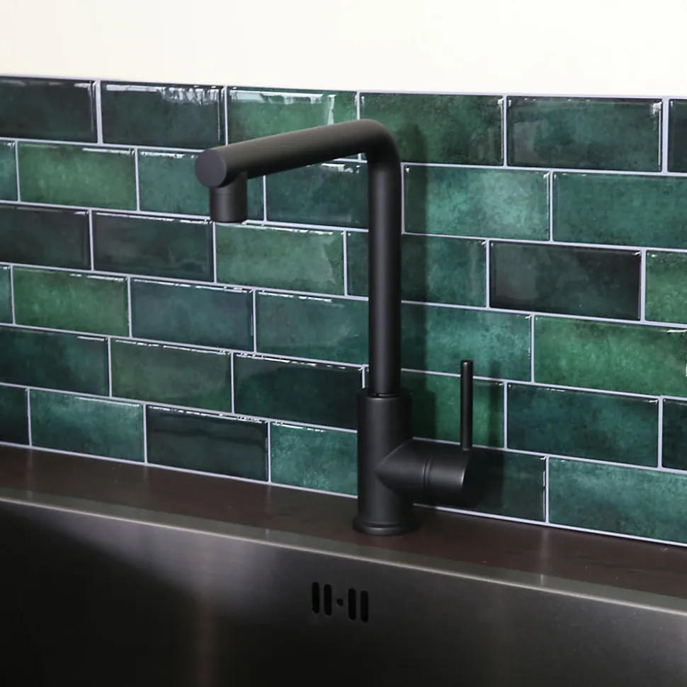 Mitigeur de cuisine noir Essebagno Pure II