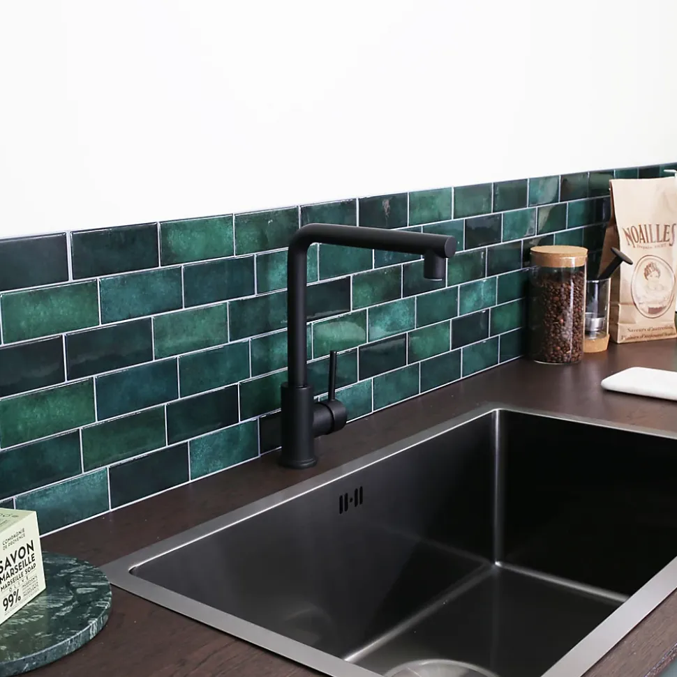 Mitigeur de cuisine noir Essebagno Pure II