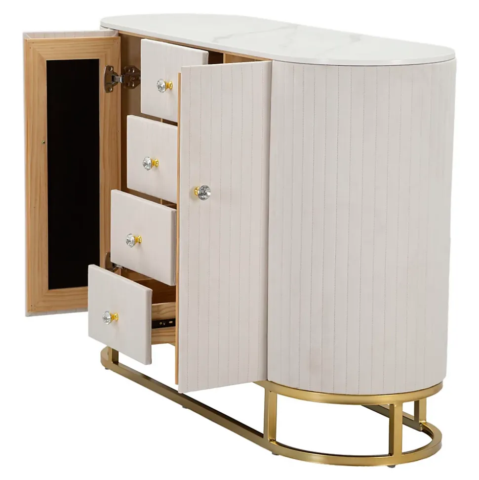 MOBILE MONTPELLIER CRÈME CM 120X40X85