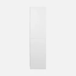 Module dressing avec 5 tiroirs et 2 étagères. blanc. panneaux stratifiés