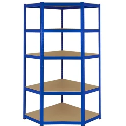 Monster Racking 1 Rayonnage d'Angle T-Rax et 2 Rayonnages T-Rax, Bleus