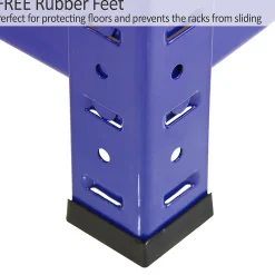 Monster Racking 10 Rayonnages T-Rax en Acier Sans Boulons Bleus 90cm x 45cm x 182,5cm