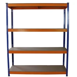 Monster Racking Lot de 10 Rayonnages sans Boulons en Acier S-Rax
