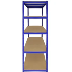 Monster Racking T-Rax 10 x Rayonnage, Bleu, 160cm Largeur, 60cm Profondeur