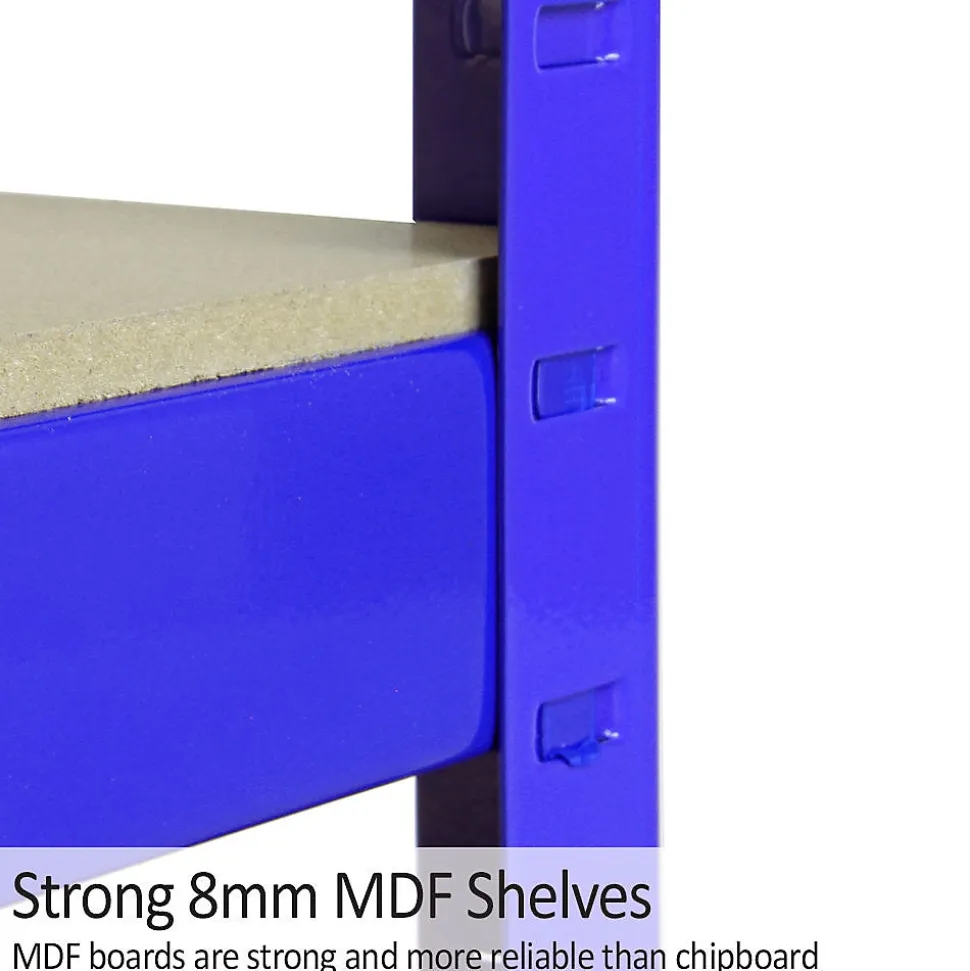 Monster Racking T-Rax Puissant Étagère Rangement, Blue, 120cm W, 60cm D