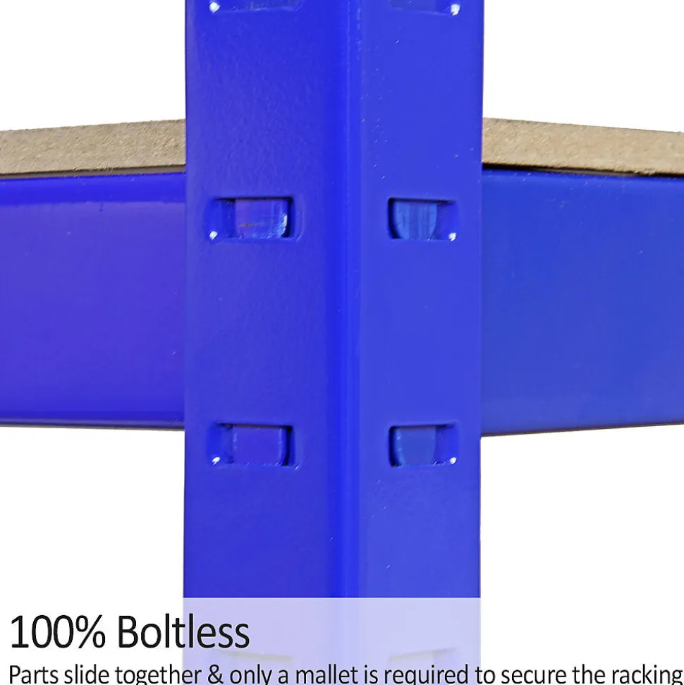Monster Racking T-Rax Puissant Étagère Rangement, Blue, 120cm W, 60cm D