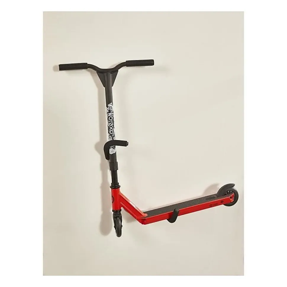MOTTEZ Range trottinette mural - M057VMUR - Gris et noir