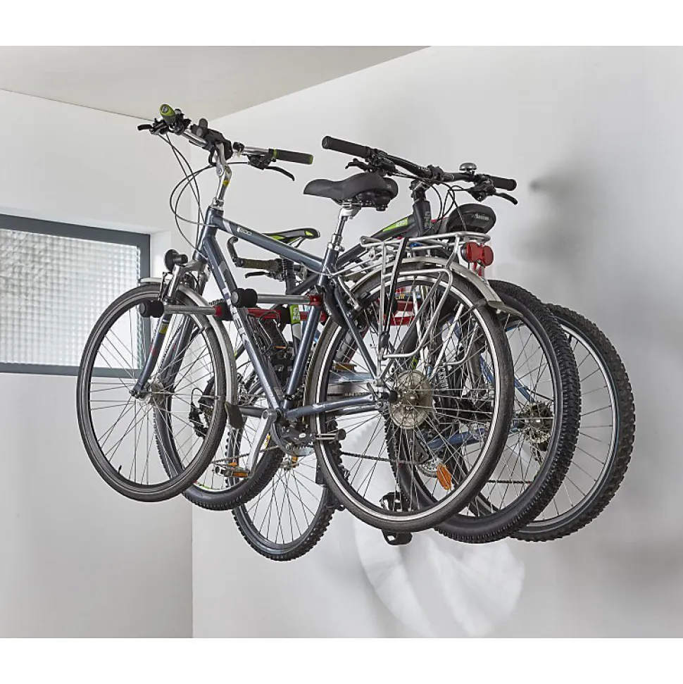 Mottez support télescopique 4 vélos ou multi-usage