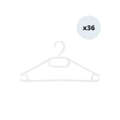MSV Lot 36 Cintres En Plastiques