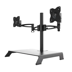 NEXTIA MD-2, support mobile de bureau inclinable & orientable 2 bras