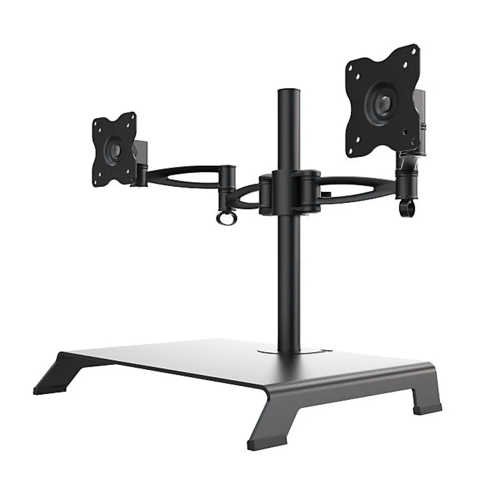 NEXTIA MD-2, support mobile de bureau inclinable & orientable 2 bras