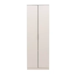 Nice - Armoire 2 porte en bois H177cm - Beige