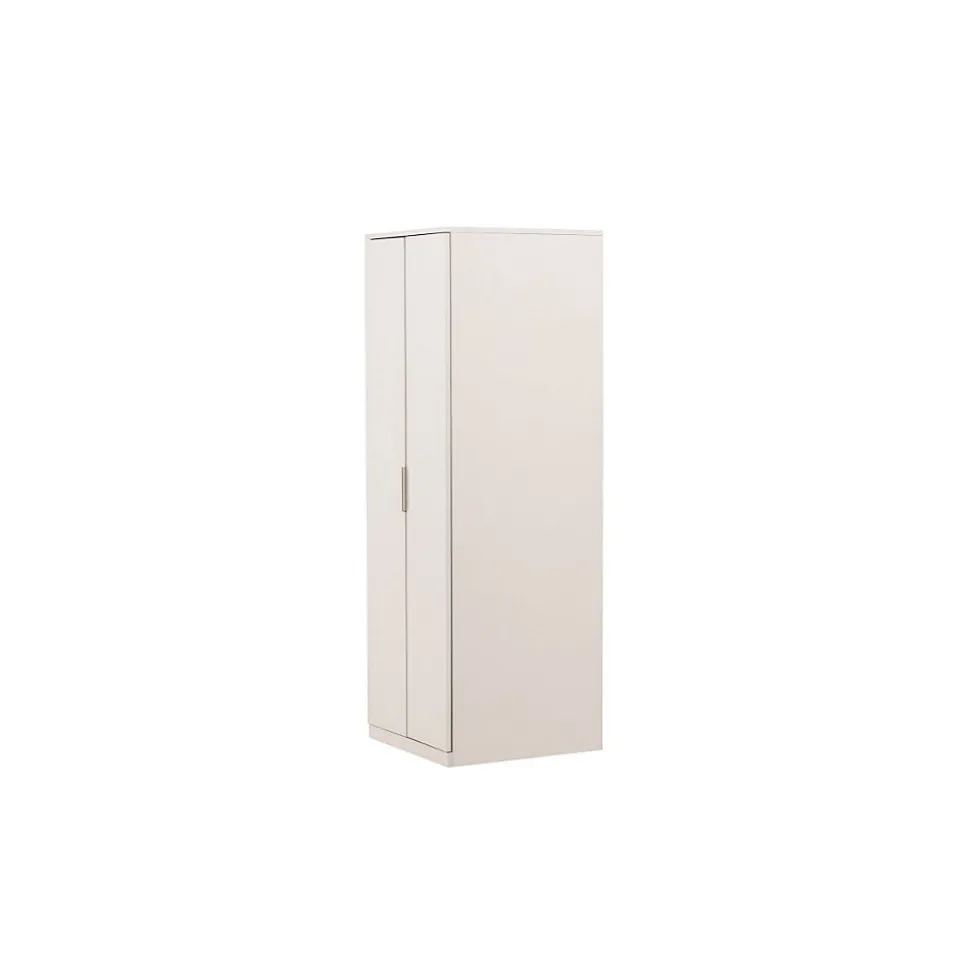 Nice - Armoire 2 porte en bois H177cm - Beige