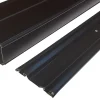 OPTIMUM pack portes de placard coulissantes, 2 vantaux décor atelier noir, verre dépoli blanc, H 2500 x L 1500 mm