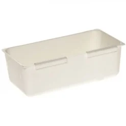 Organiseur de tiroir de cuisine blanc modulable - 15 x 8 x 5 cm