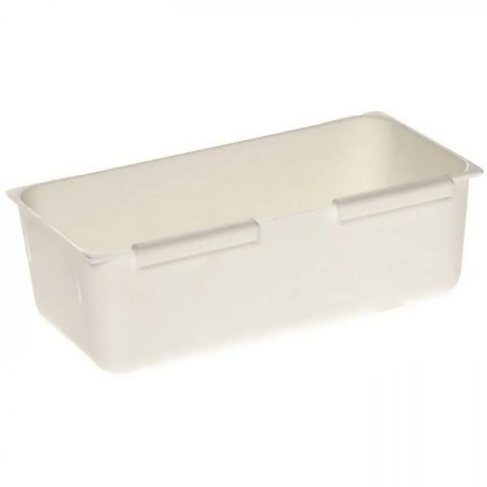 Organiseur de tiroir de cuisine blanc modulable - 15 x 8 x 5 cm