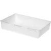 Organiseur de tiroir de cuisine blanc modulable - 22,5 x 15,5 x 5 cm