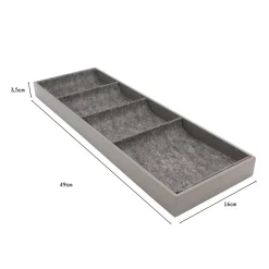 Organiseur de tiroir pour bijoux taille S gris Box & Beyond