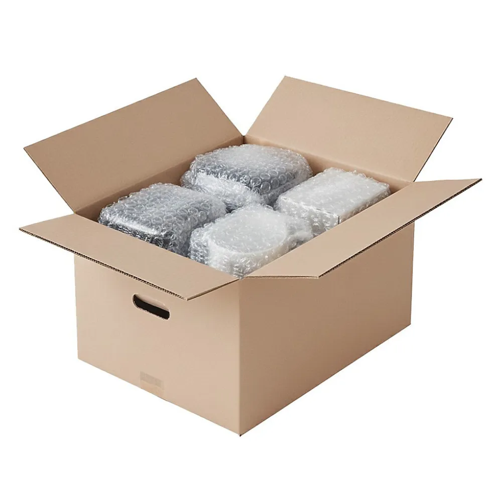 Pack and Move - Lot 40 cartons déménagement d'occasion - 57 x 39 x 34 cm - Cartons réemployés - 2 adhésifs offerts