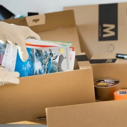 Pack and Move - Lot 24 cartons pour expédition - Taille M - 21 x 32 x 15 cm - Carton renforcé - 20 KG max