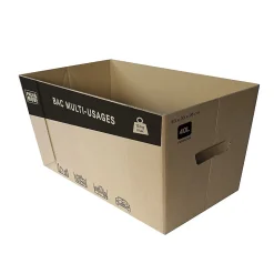 Pack and Move - Lot de 30 caisses en carton - 53 x 30 x 26 cm - Transport, déménagement, stockage